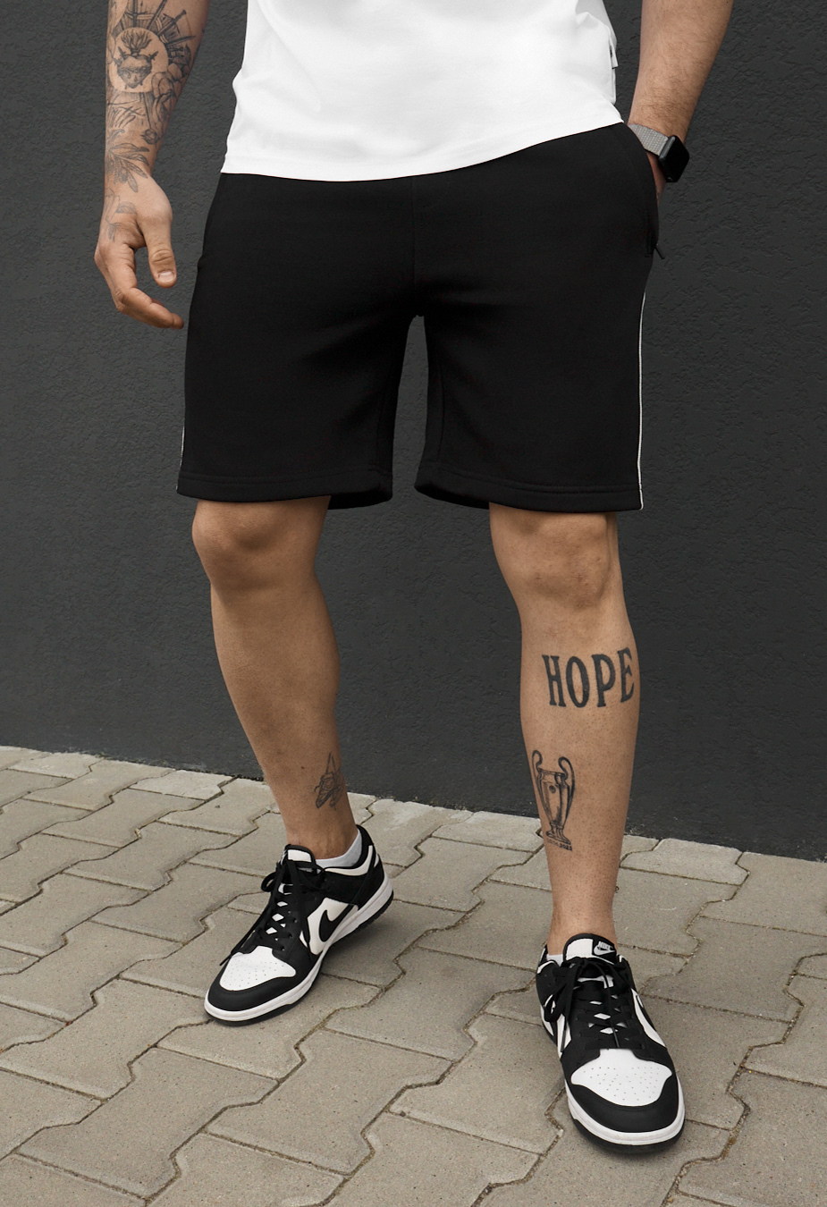 Spodenki Staff lam black logo 2