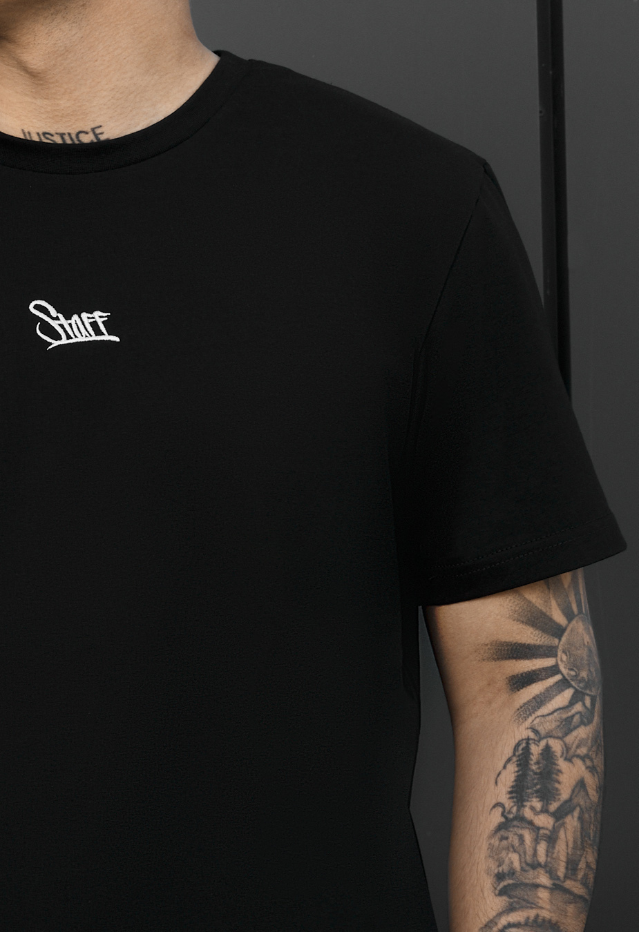 Komplet koszulka + spodenki Staff sp logo black
