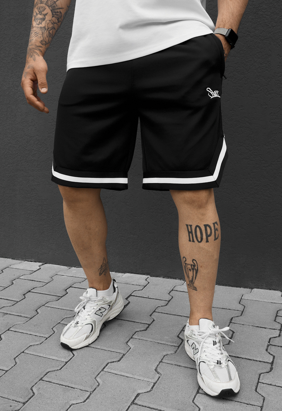 Spodenki Staff ph black logo