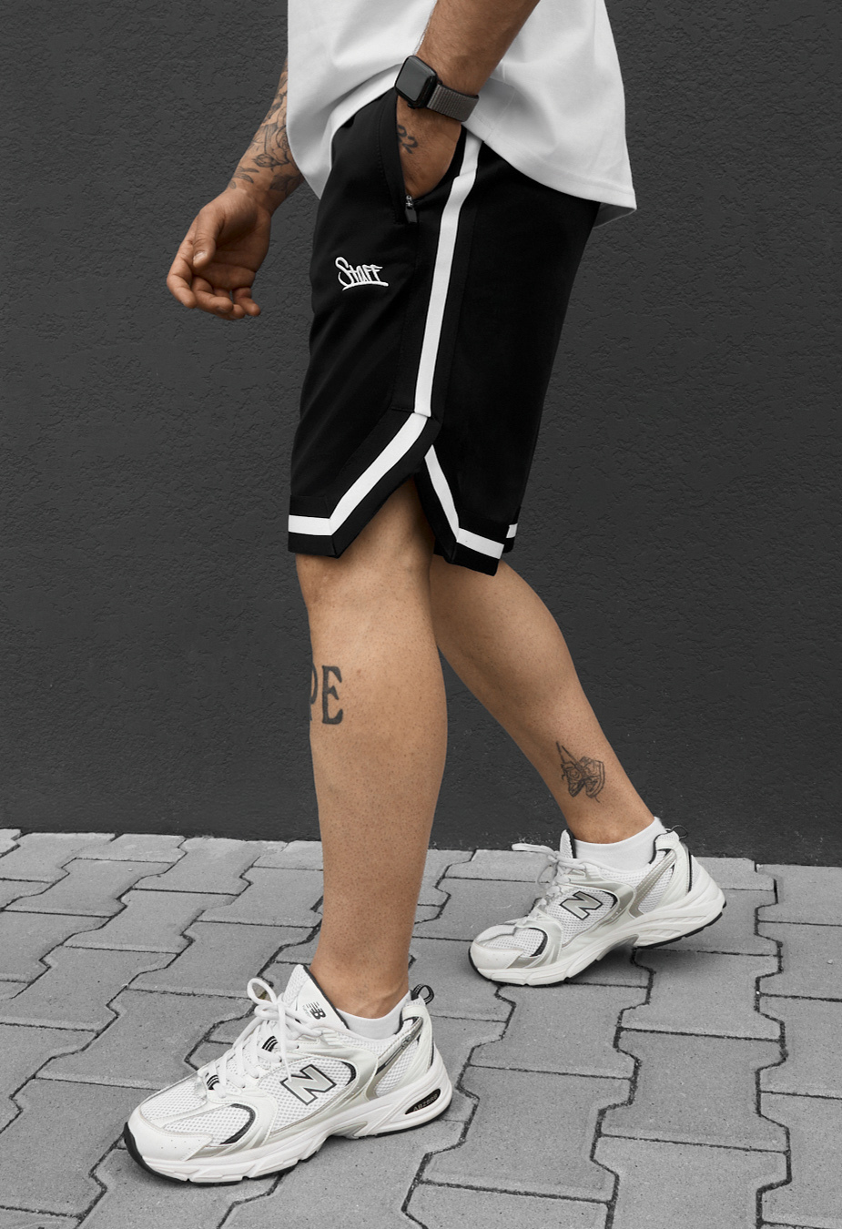 Spodenki Staff ph black logo