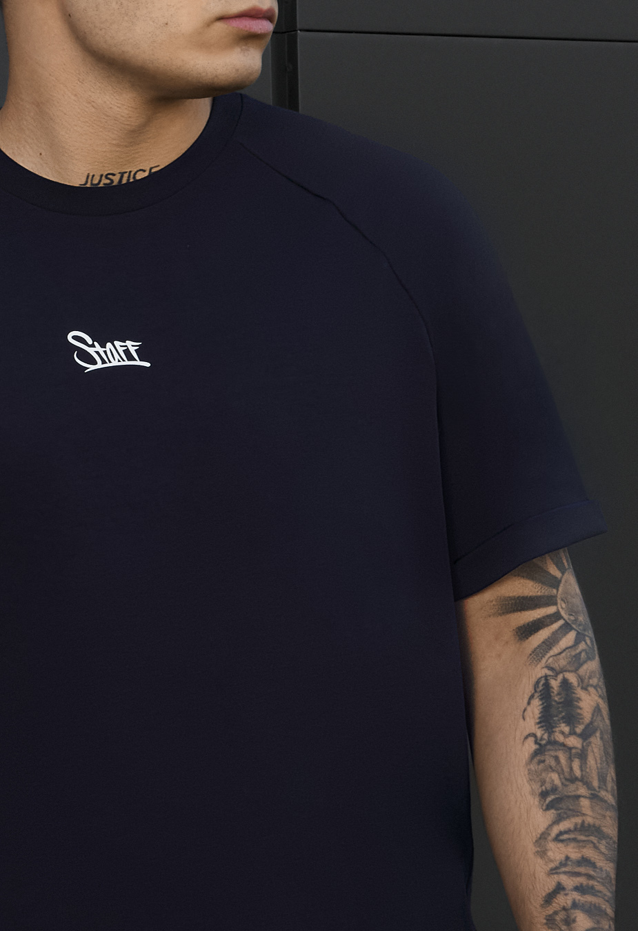Komplet koszulka + spodenki Staff mb logo navy