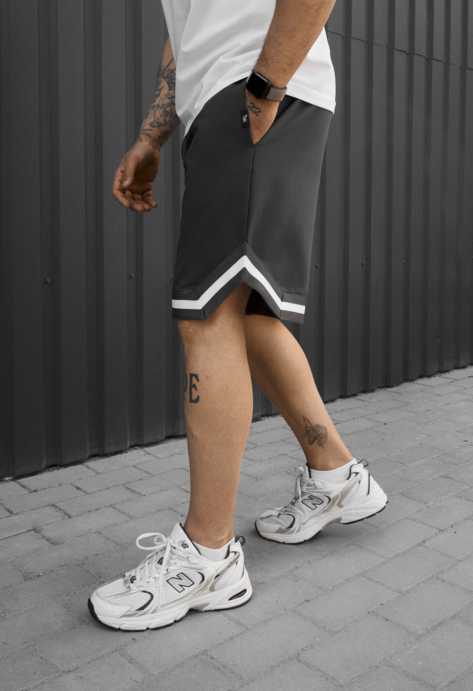 Spodenki Staff tw dark gray