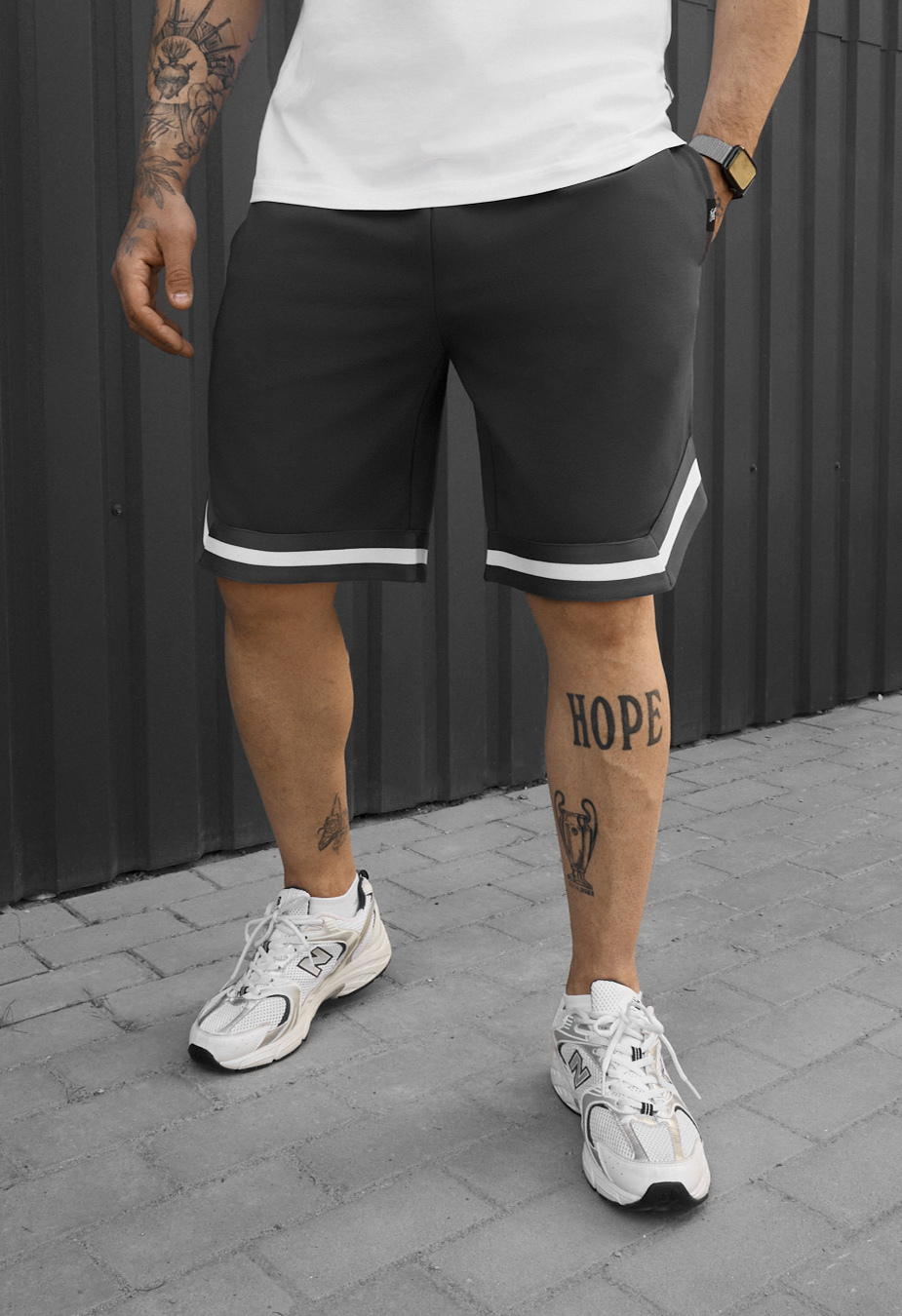 Spodenki Staff tw dark gray