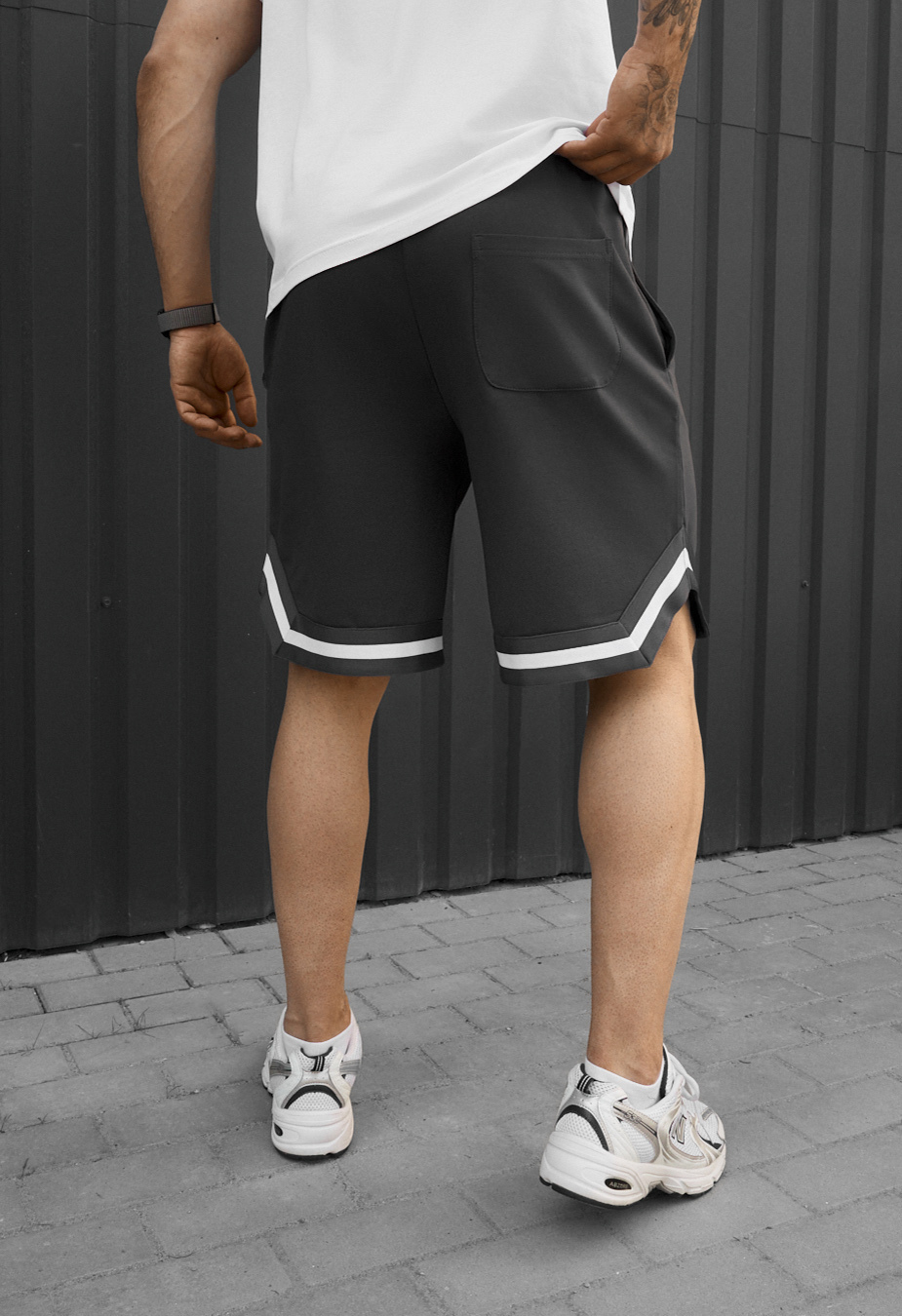 Spodenki Staff tw dark gray