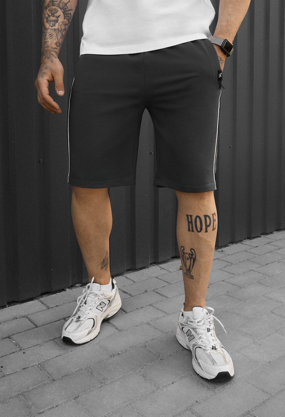 Spodenki Staff sla dark gray