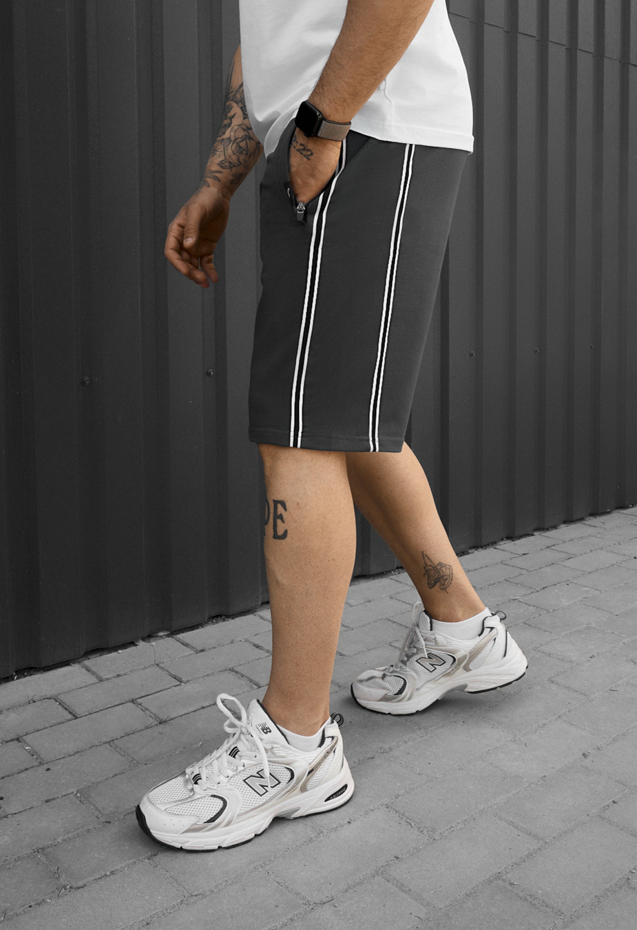 Spodenki Staff sla dark gray