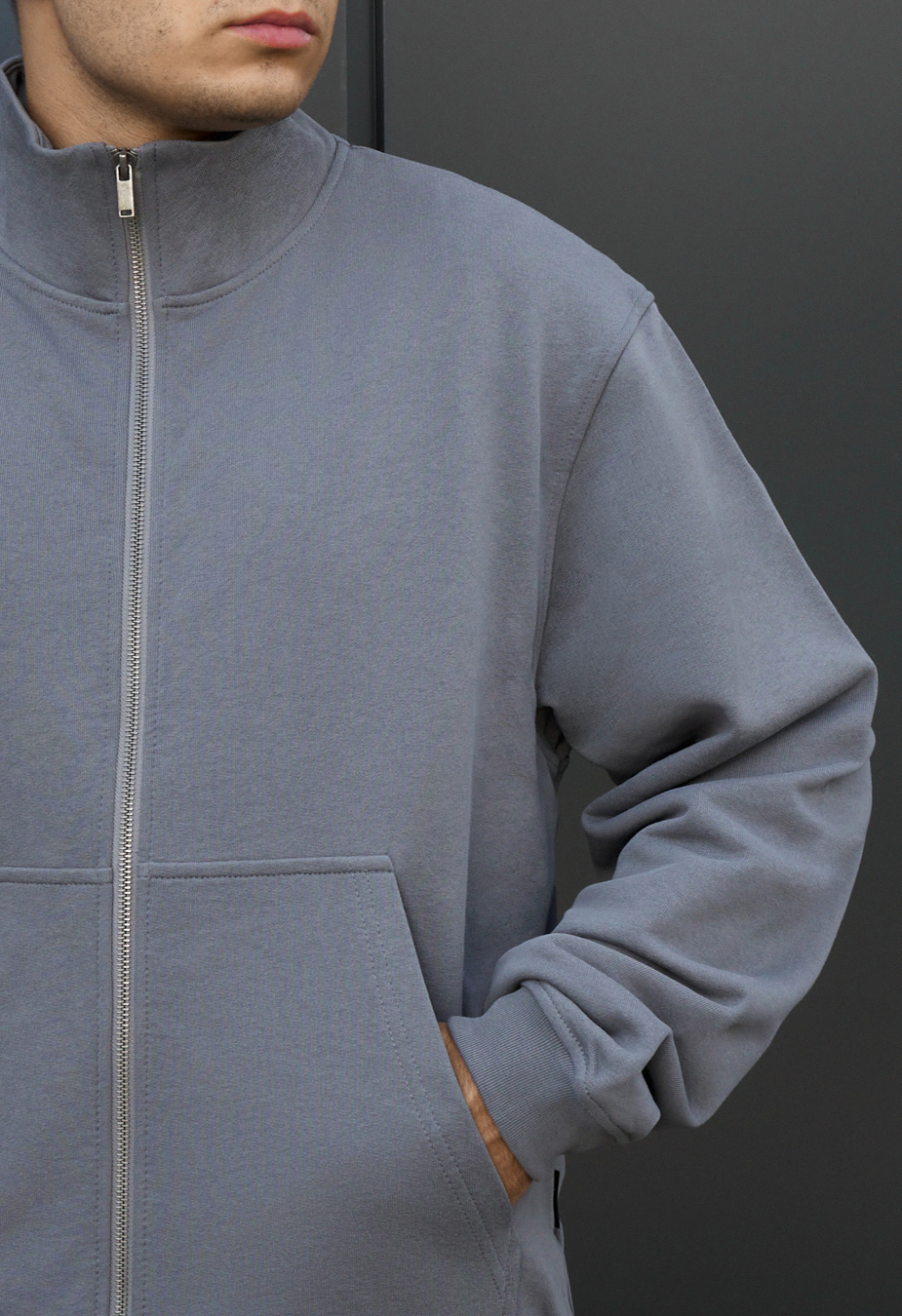 Olimpijka Staff ry gray oversize