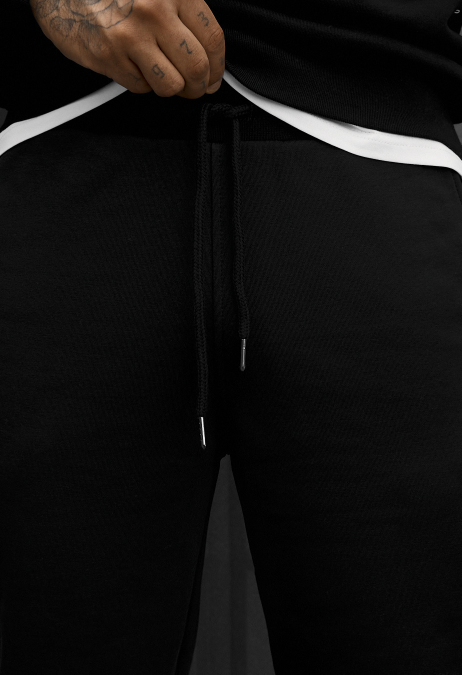Spodnie dresowe Staff rol black fleece