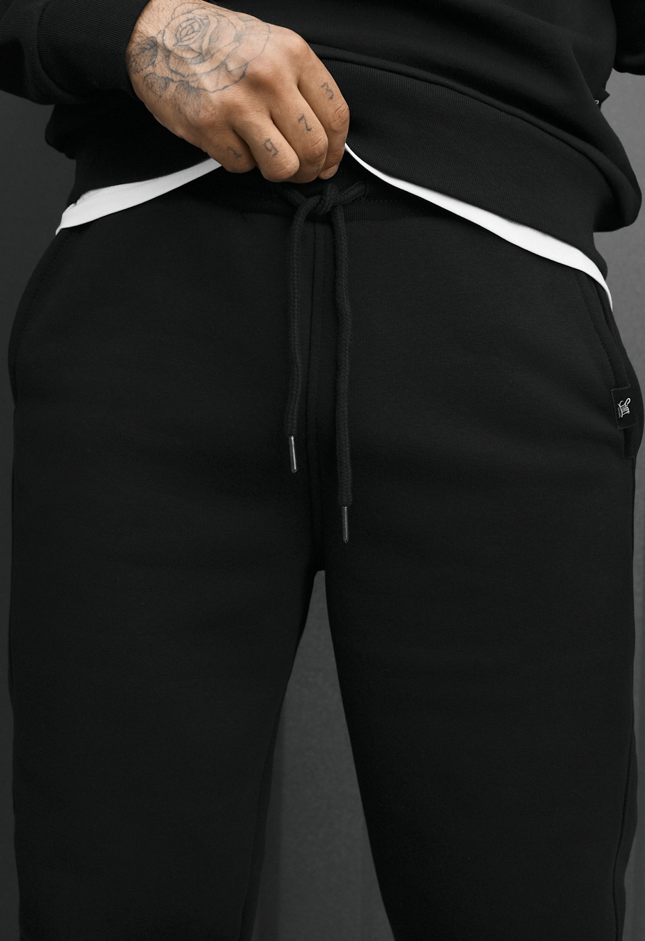 Spodnie dresowe Staff rol black fleece