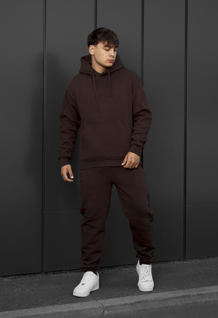 Dres Staff cr dark brown fleece