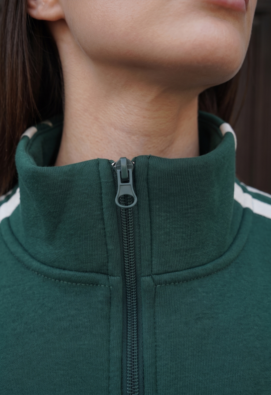 Dres Staff lik green oversize fleece