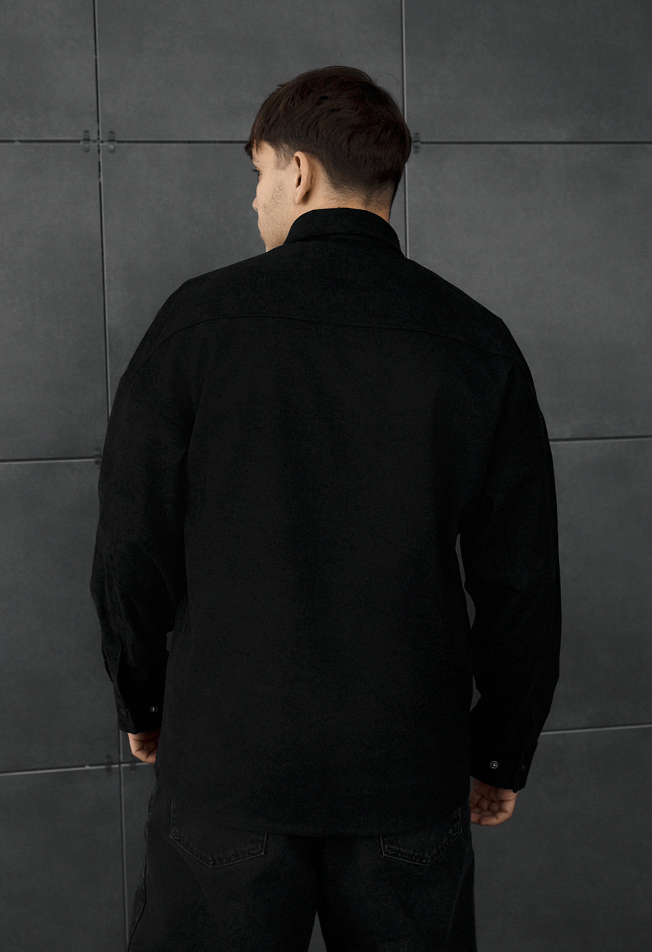 Koszula Staff velvet black