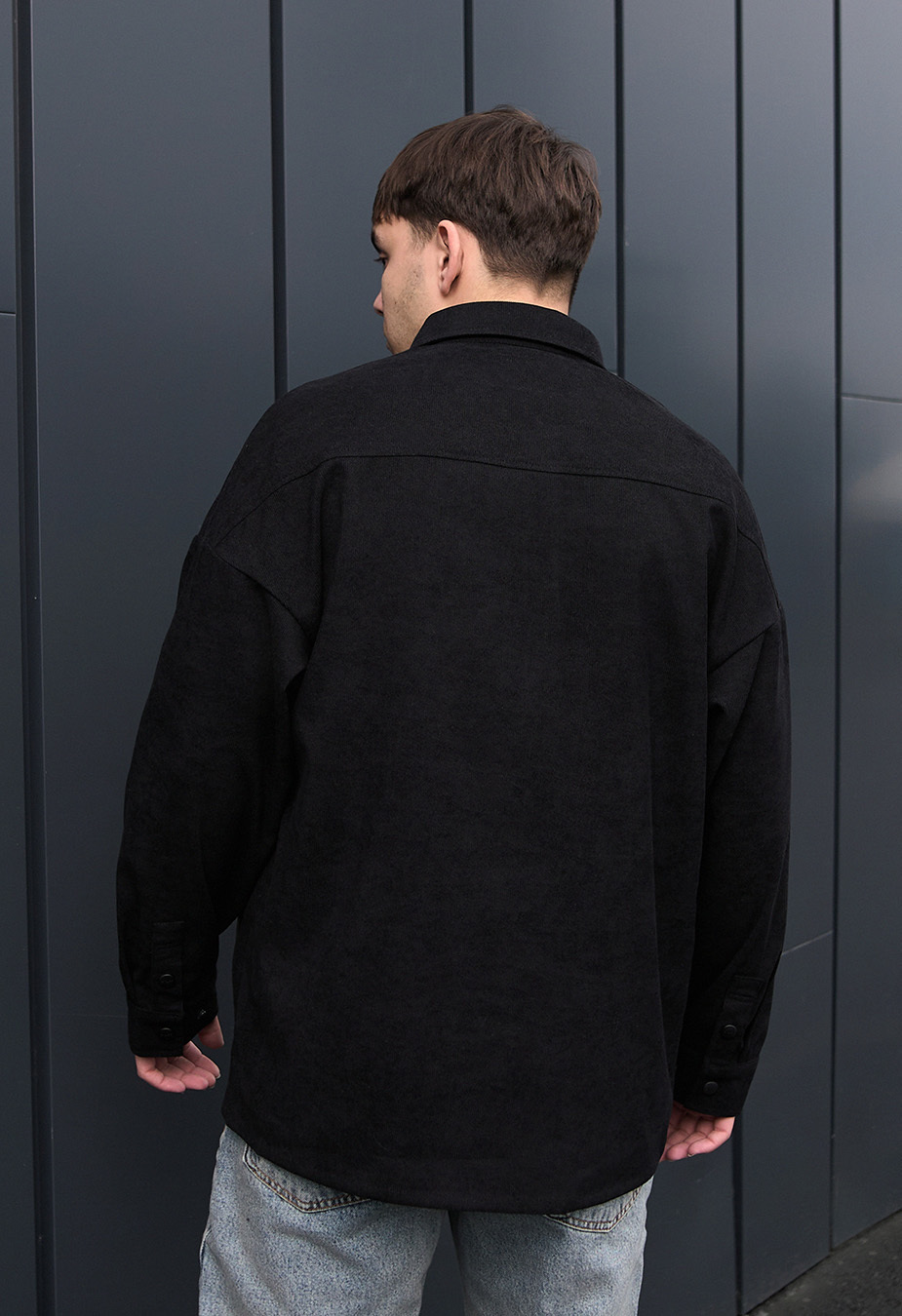 Koszula Staff velvet black