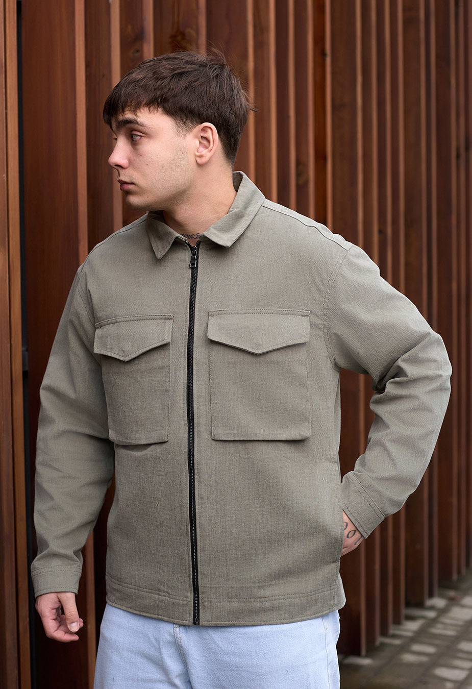 Kurtka Staff zumi gray olive