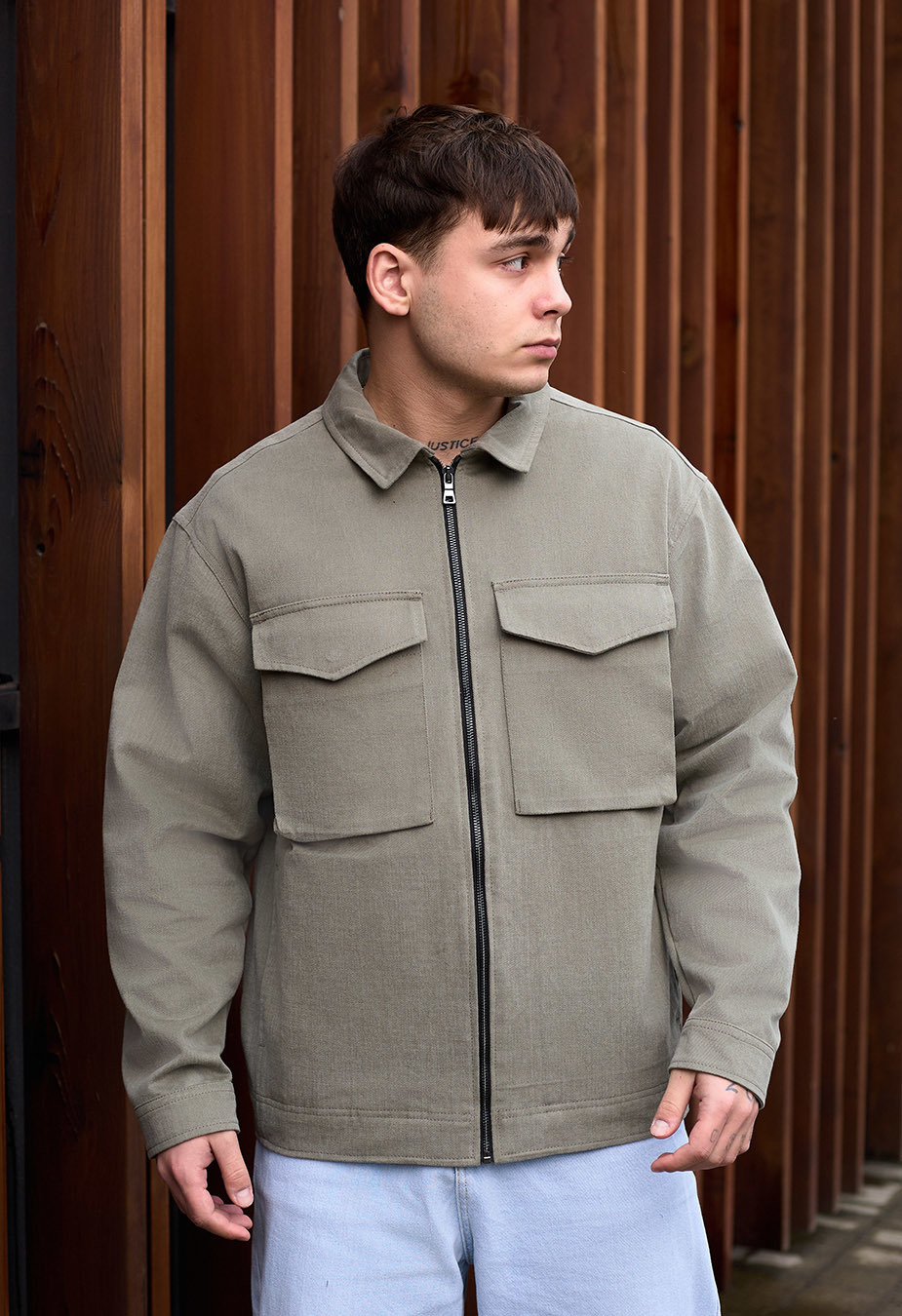 Kurtka Staff zumi gray olive