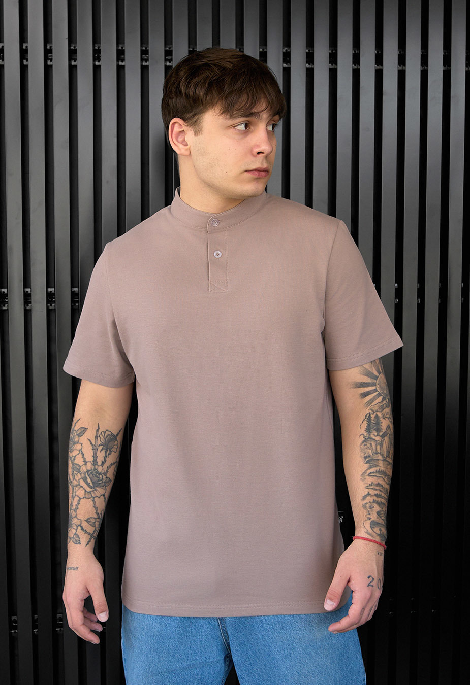 Polo Staff lw light brown