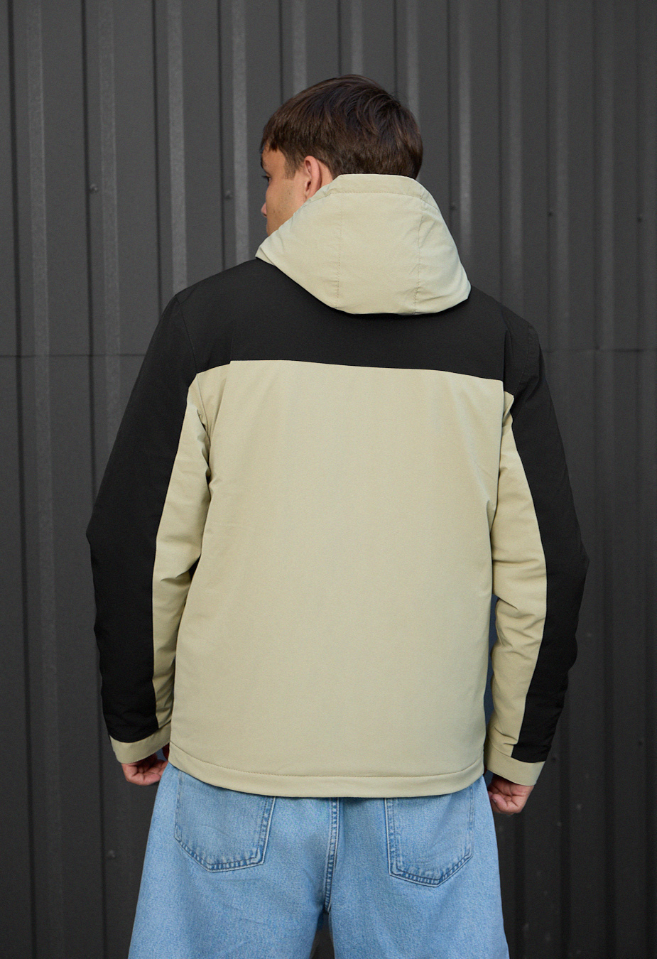 Kurtka Staff quor black & light olive
