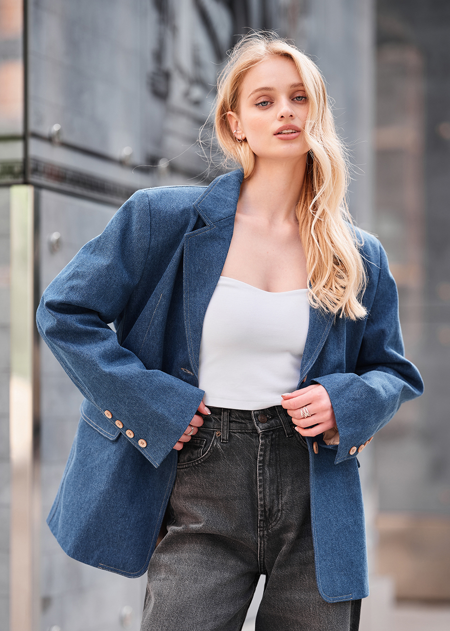 Marynarka Staff daf blue