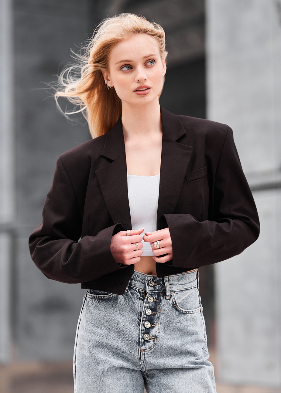 Marynarka Staff bel black