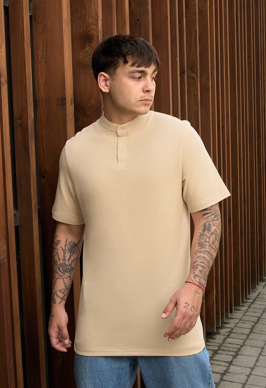 Polo Staff lw beige
