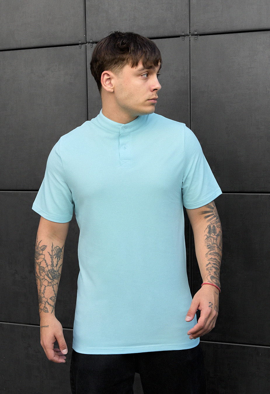 Polo Staff lw light blue