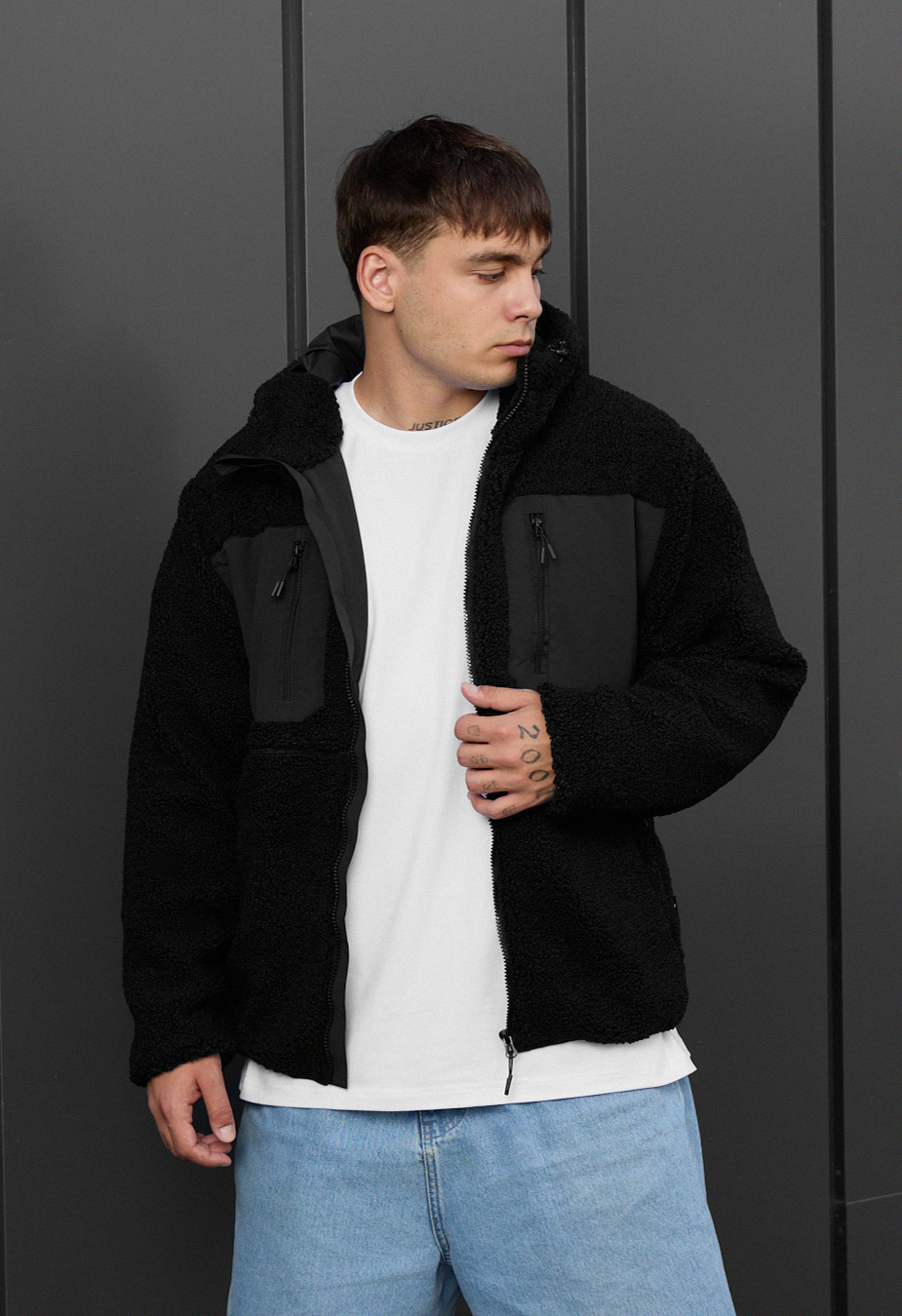 Kurtka futrzana Staff brix black