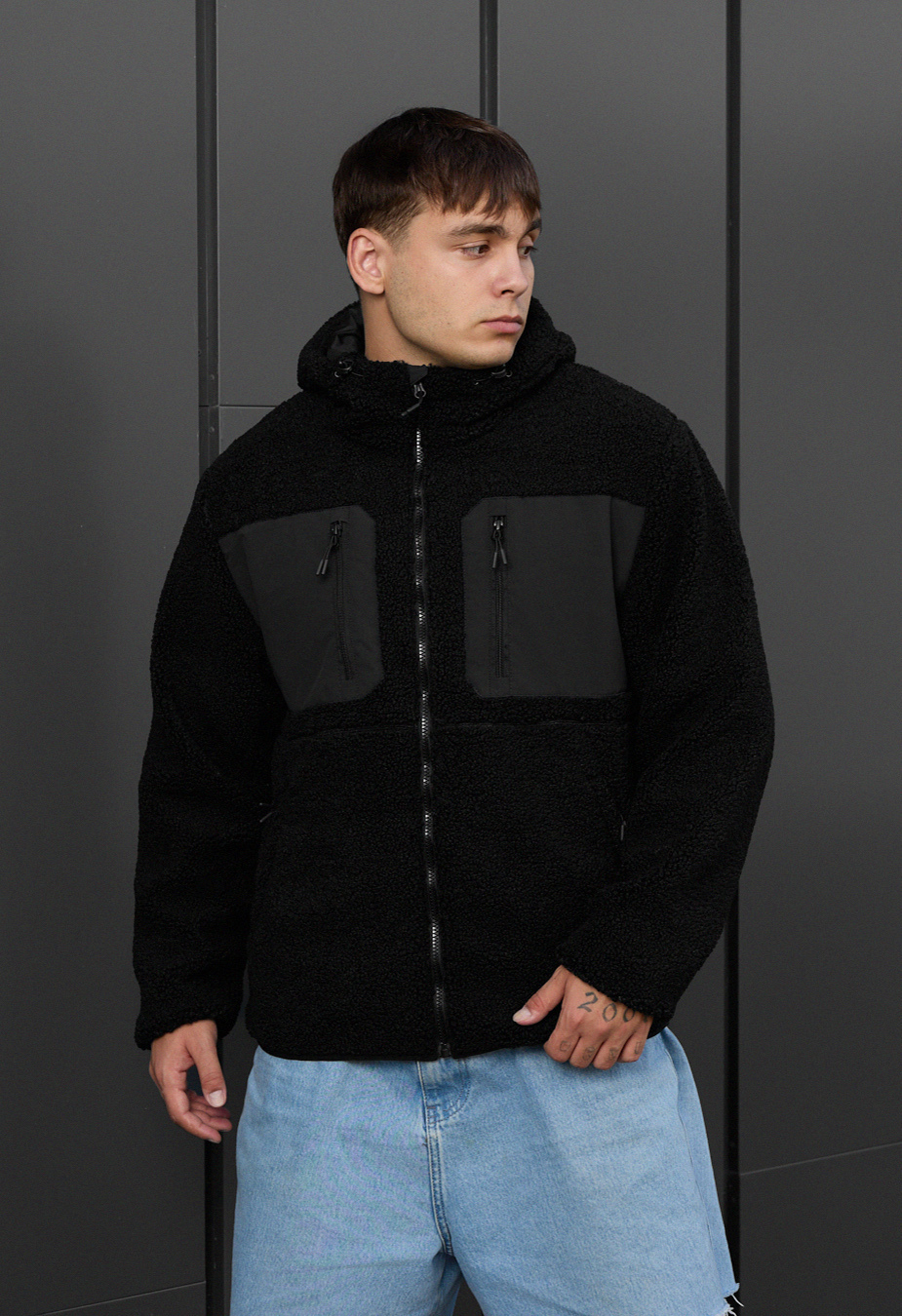 Kurtka futrzana Staff brix black