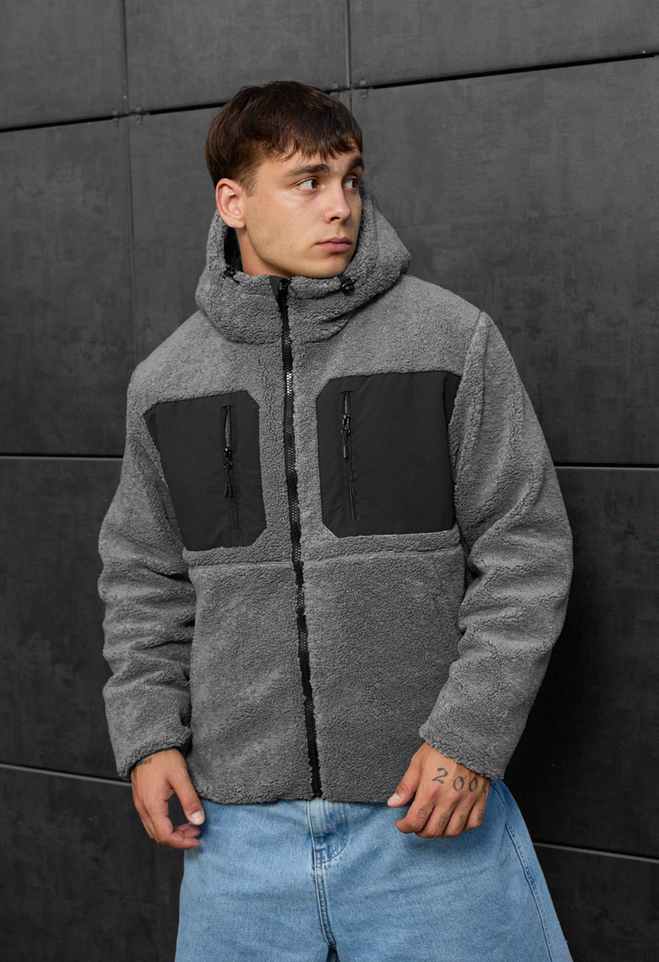 Kurtka futrzana Staff brix gray