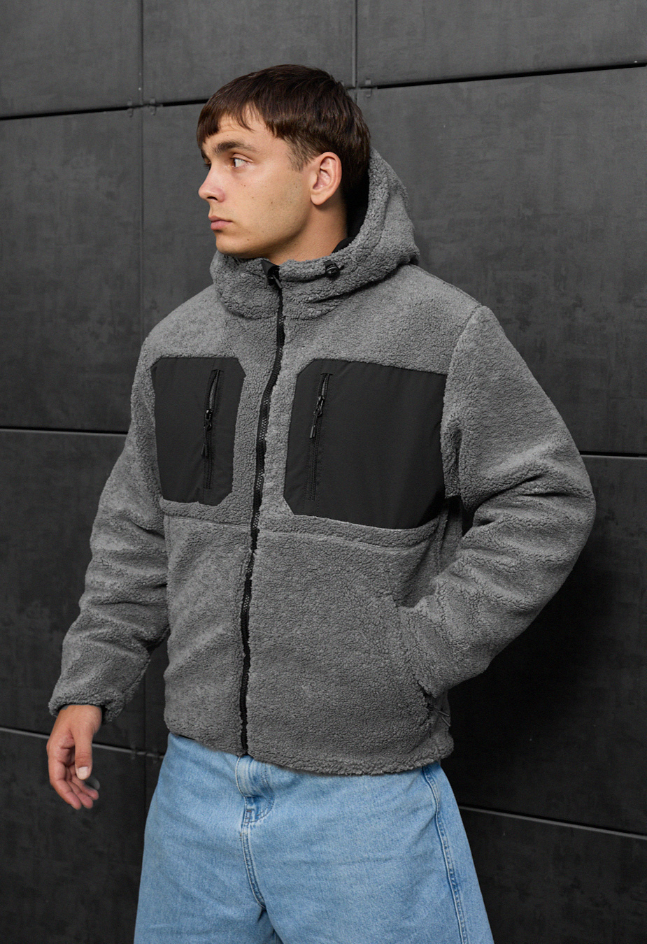 Kurtka futrzana Staff brix gray