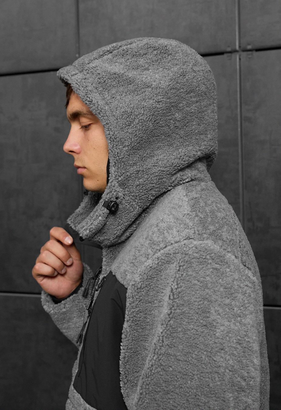 Kurtka futrzana Staff brix gray