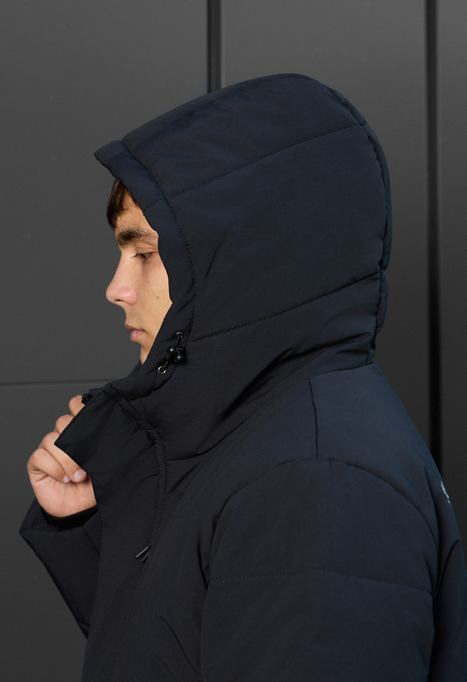 Kurtka zimowa Staff styn dark gray