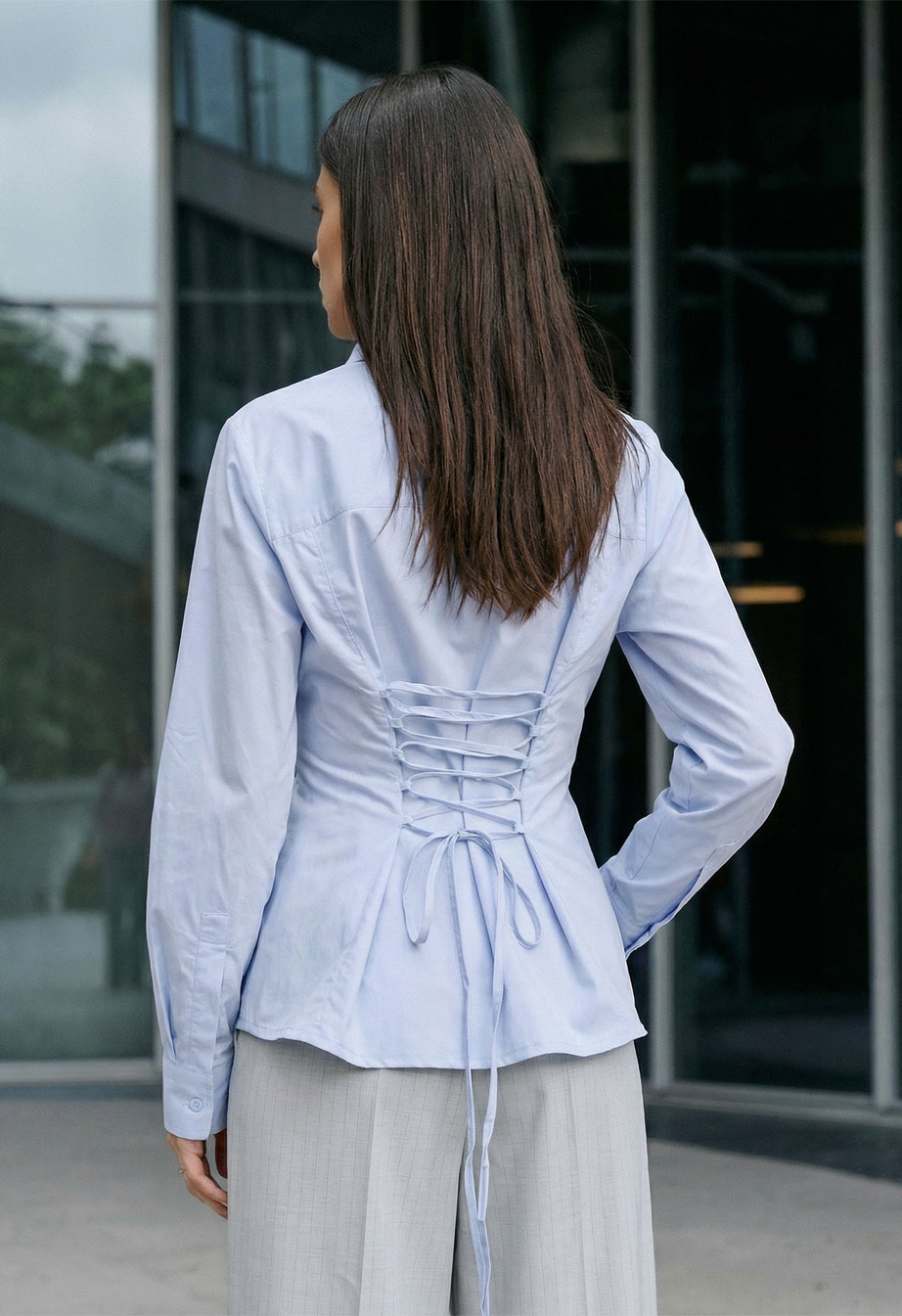 Koszula Staff lia light blue