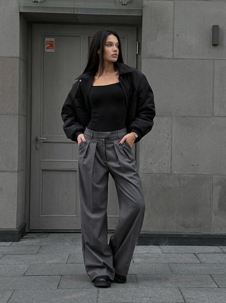 Spodnie Staff ren gray