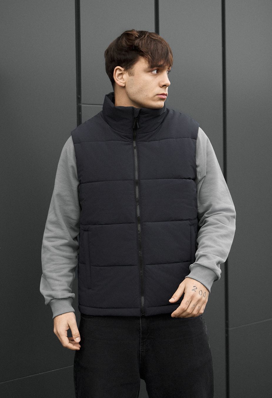 Kamizelka Staff plex dark gray