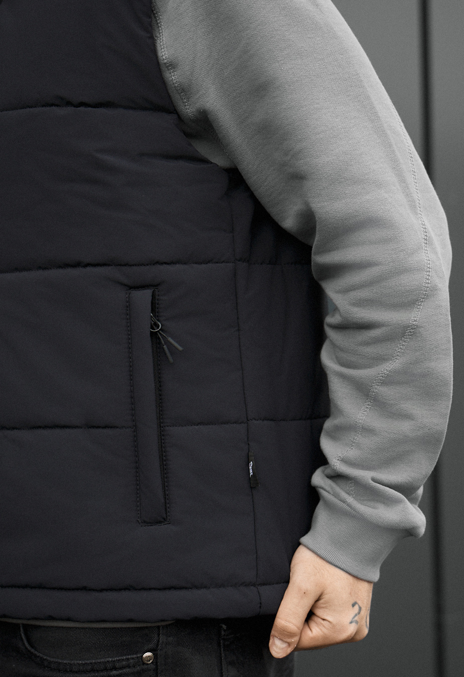 Kamizelka Staff plex dark gray