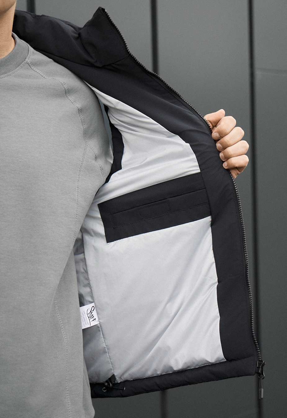 Kamizelka Staff plex dark gray