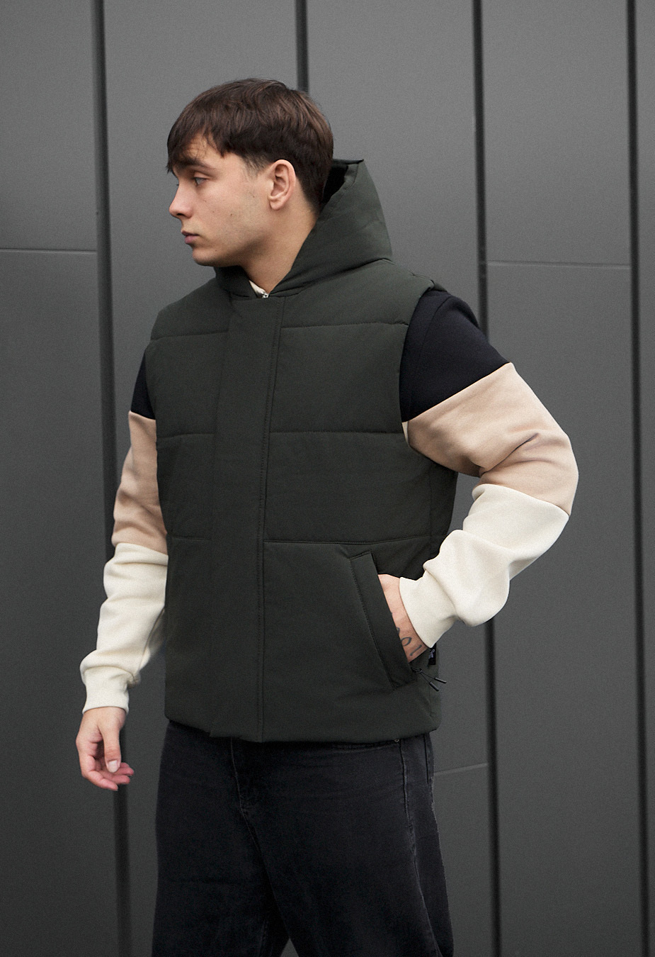 Kamizelka Staff moko dark green