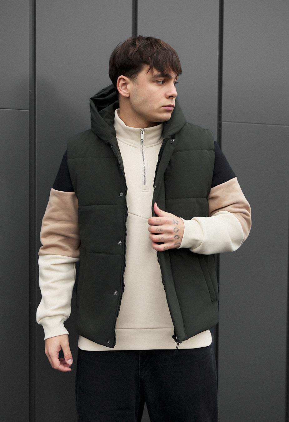 Kamizelka Staff moko dark green