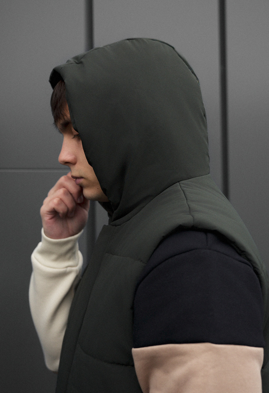 Kamizelka Staff moko dark green