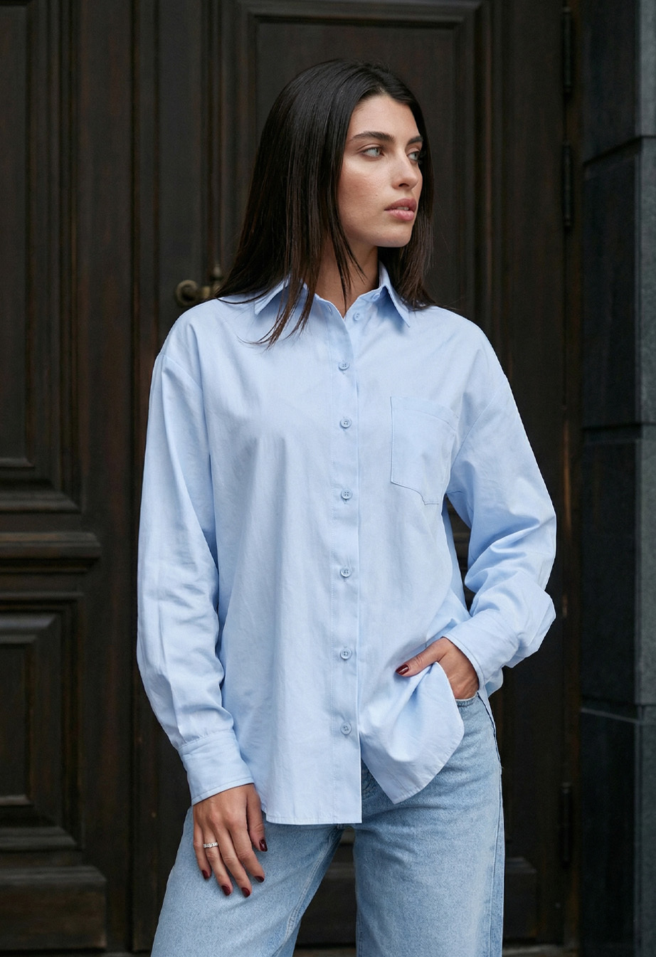 Koszula Staff tin light blue