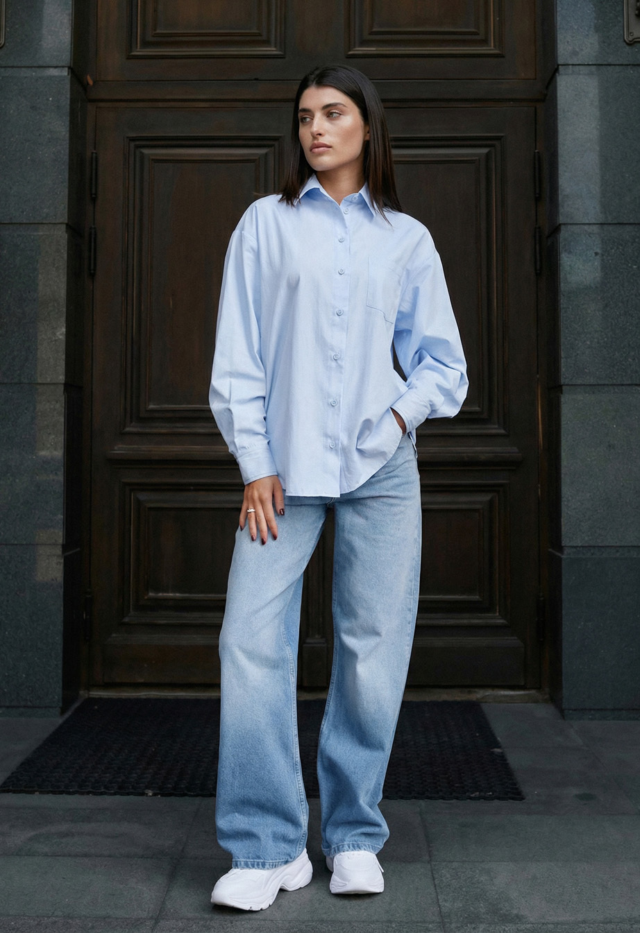 Koszula Staff tin light blue