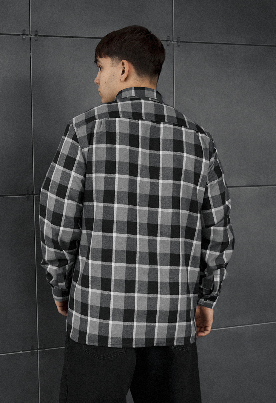 Koszula Staff ed black & gray