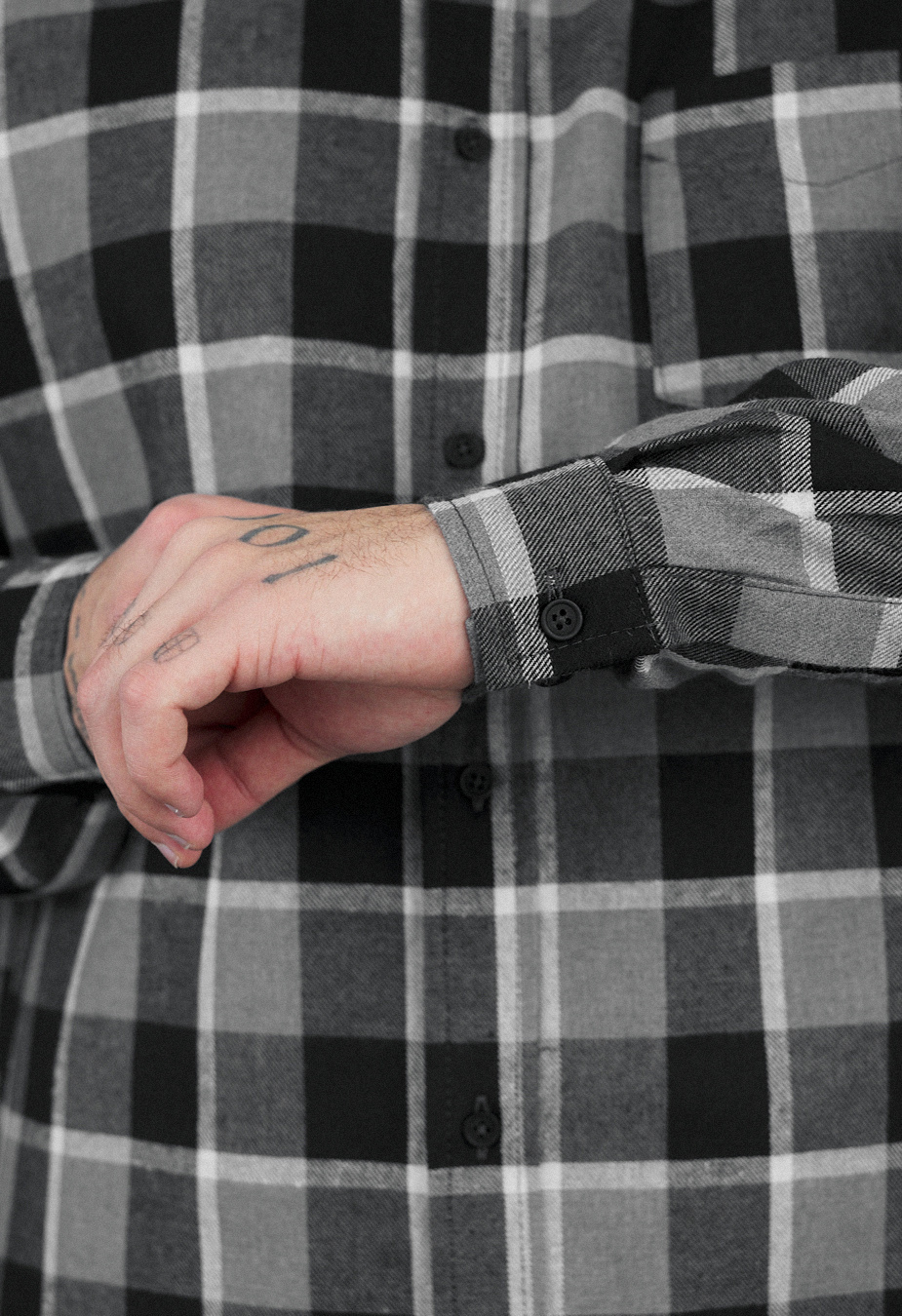 Koszula Staff ed black & gray