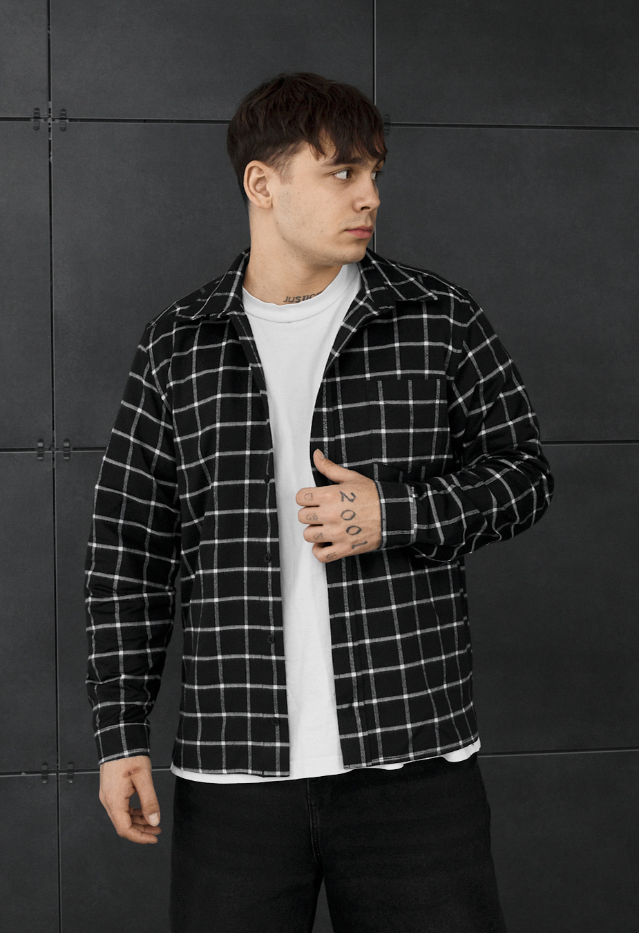 Koszula Staff ed black & white