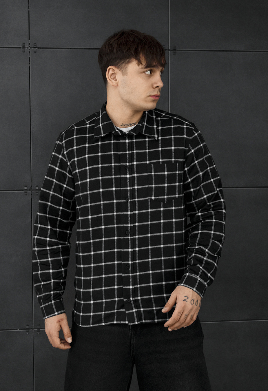 Koszula Staff ed black & white