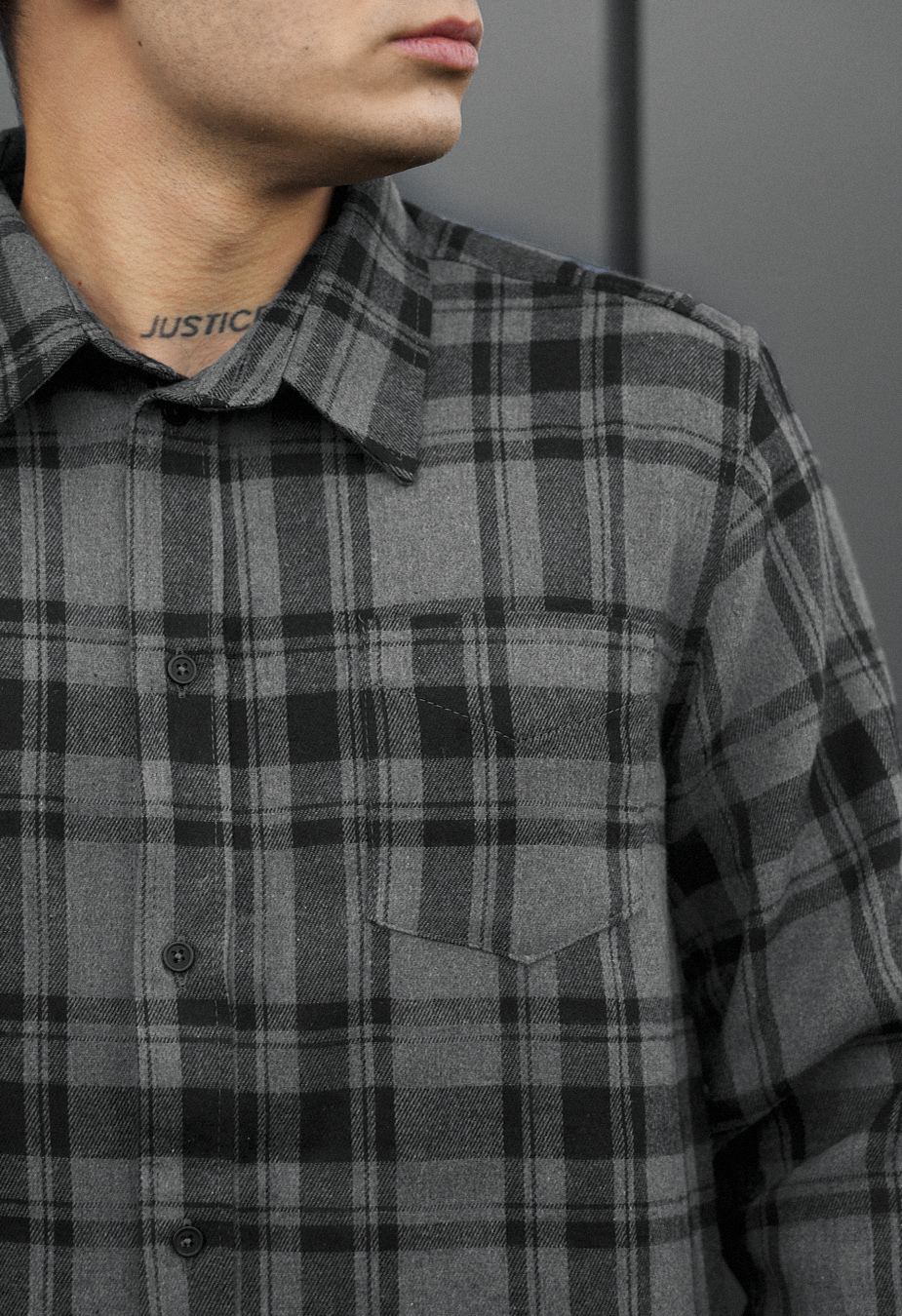 Koszula Staff ed black & gray