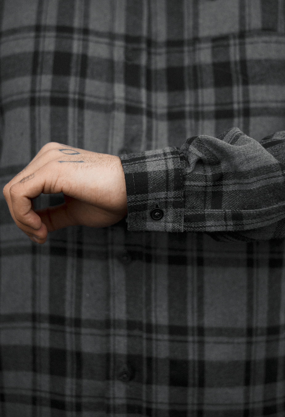 Koszula Staff ed black & gray