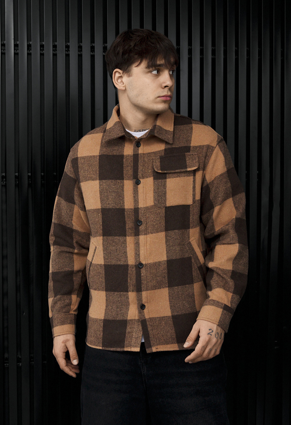 Kurtka-koszula ero brown