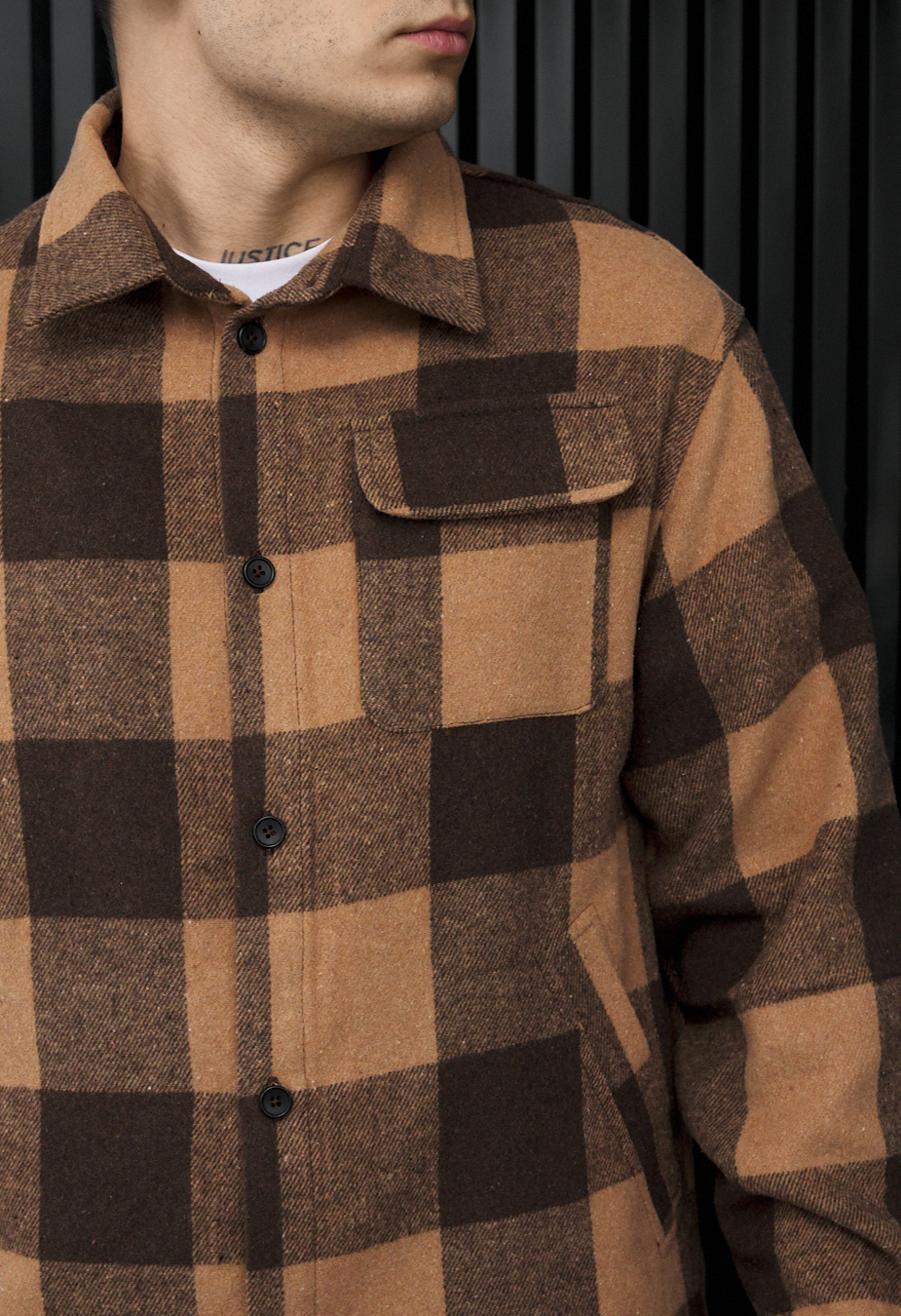 Kurtka-koszula ero brown