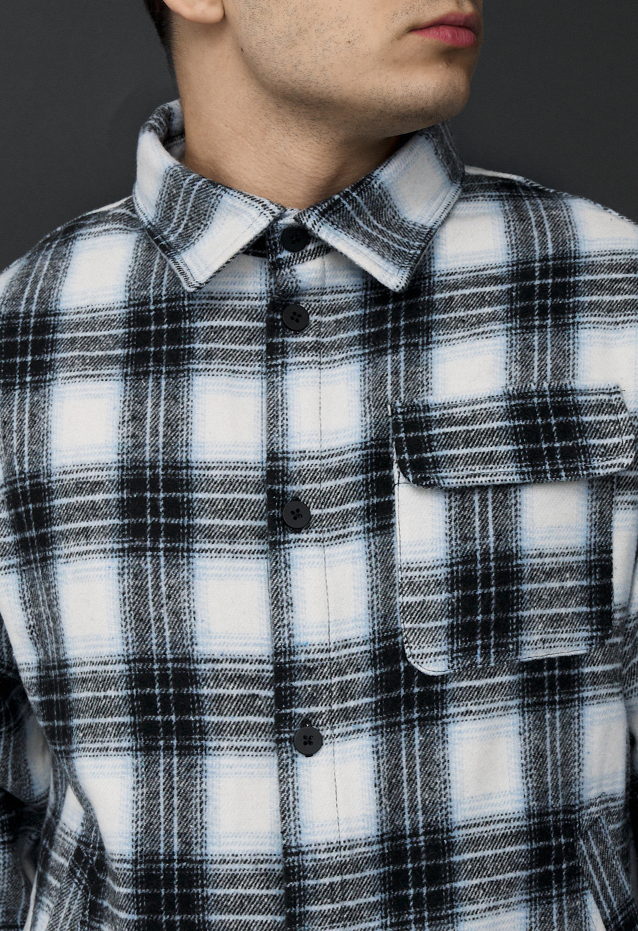 Kurtka-koszula ero black & white